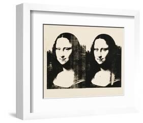 Double Mona Lisa, 1963-Andy Warhol-Framed Art Print