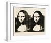 Double Mona Lisa, 1963-Andy Warhol-Framed Art Print