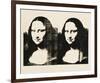 Double Mona Lisa, 1963-Andy Warhol-Framed Art Print