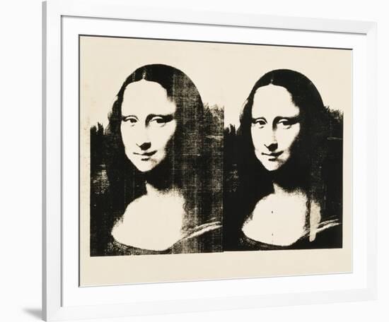 Double Mona Lisa, 1963-Andy Warhol-Framed Art Print