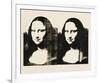 Double Mona Lisa, 1963-Andy Warhol-Framed Art Print