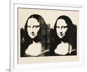 Double Mona Lisa, 1963-Andy Warhol-Framed Art Print