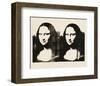 Double Mona Lisa, c.1963-Andy Warhol-Framed Giclee Print