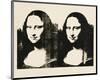 Double Mona Lisa, c.1963-Andy Warhol-Mounted Giclee Print