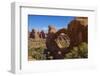 Double O Arch, Devils Garden, Arches National Park, Utah, United States of America, North America-Gary Cook-Framed Photographic Print