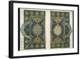 Double Page from the Koran, Safavid, C1580-null-Framed Photographic Print