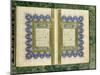 Double Page Spread from a Koran with Marginal Decoration, 1867-null-Mounted Giclee Print