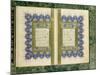 Double Page Spread from a Koran with Marginal Decoration, 1867-null-Mounted Giclee Print