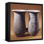 Double Pithoi, Geometric Patterned Terracotta from Milos, Greece-null-Framed Stretched Canvas