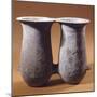 Double Pithoi, Geometric Patterned Terracotta from Milos, Greece-null-Mounted Giclee Print