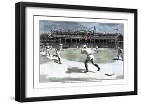 Double Play-null-Framed Art Print