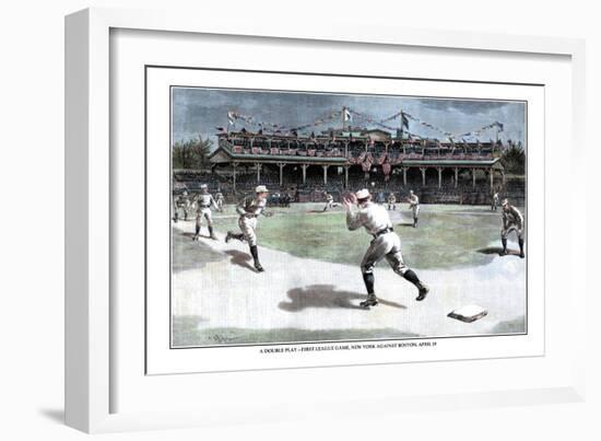 Double Play-null-Framed Art Print