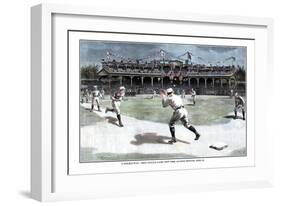 Double Play-null-Framed Art Print