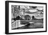 Double Pont Bridge - Notre Dame Cathedral - Paris - France-Philippe Hugonnard-Framed Photographic Print