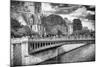 Double Pont - Notre Dame Cathedral - Paris - France-Philippe Hugonnard-Mounted Photographic Print