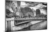 Double Pont - Notre Dame Cathedral - Paris - France-Philippe Hugonnard-Mounted Photographic Print