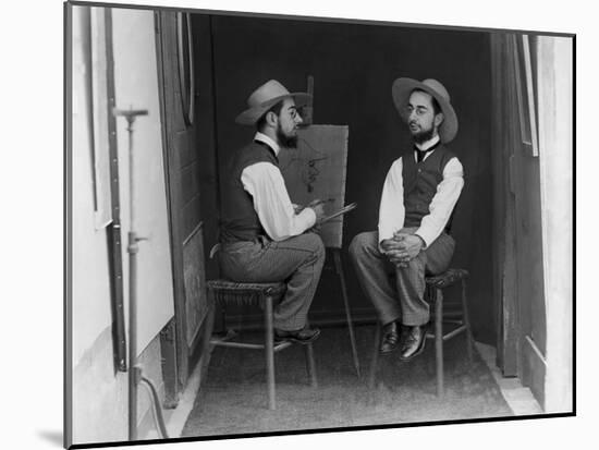 Double Portrait, 1895-Maurice Guibert-Mounted Premium Giclee Print