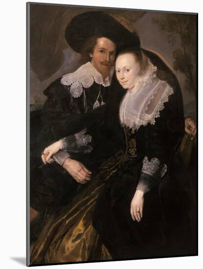 Double Portrait, C.1630-Sir Anthony Van Dyck-Mounted Giclee Print