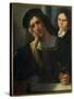 Double Portrait, circa 1502-Giorgione-Stretched Canvas