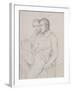 Double portrait d'Hyppolyte et Paul Flandrin-Hippolyte Flandrin-Framed Giclee Print