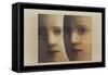 Double Portrait No: 2, 1998-Evelyn Williams-Framed Stretched Canvas