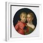 Double Portrait of a Boy and Girl of the Attavanti Family, C.1580-Sofonisba Anguissola-Framed Giclee Print