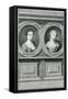 Double Portrait of Francesca Cuzzoni (1696-1778) and Faustina Bordoni (1697-1781)-Enoch Seeman-Framed Stretched Canvas