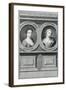 Double Portrait of Francesca Cuzzoni (1696-1778) and Faustina Bordoni (1697-1781)-Enoch Seeman-Framed Giclee Print