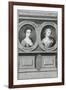 Double Portrait of Francesca Cuzzoni (1696-1778) and Faustina Bordoni (1697-1781)-Enoch Seeman-Framed Giclee Print