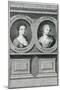 Double Portrait of Francesca Cuzzoni (1696-1778) and Faustina Bordoni (1697-1781)-Enoch Seeman-Mounted Giclee Print
