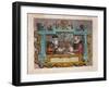 Double Portrait of Gerardus Mercator (1512-159) and Jodocus Hondius (1563-161)-Coletta Hondius-Framed Giclee Print