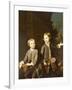 Double Portrait of Henry Penruddocke Wyndham and his Brother Wandham-Joseph Highmore-Framed Giclee Print