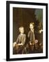 Double Portrait of Henry Penruddocke Wyndham and his Brother Wandham-Joseph Highmore-Framed Giclee Print