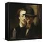 Double-Portrait of Marées / Lenbach, 1863-Hans Marées-Framed Stretched Canvas