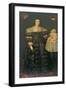 Double Portrait of Mary, Lady Bowes, Aged 24, and Her Eldest Son, Thomas, 1630-English School-Framed Giclee Print