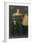 Double Portrait of Mary, Lady Bowes, Aged 24, and Her Eldest Son, Thomas, 1630-English School-Framed Giclee Print