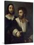 Double Portrait-Raphael-Stretched Canvas