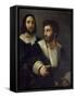 Double Portrait-Raphael-Framed Stretched Canvas