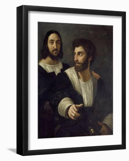 Double Portrait-Raphael-Framed Giclee Print