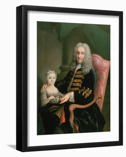 Double Portrait-Alexis Simon Belle-Framed Giclee Print