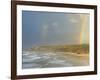 Double Rainbow after Storm at Carrapateira Bordeira Beach, Algarve, Portugal, Europe-Neale Clarke-Framed Photographic Print