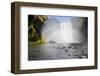 Double rainbow over Skogar Waterfall, Skogar, Iceland, Polar Regions-Miles Ertman-Framed Photographic Print