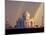 Double Rainbow over Taj Mahal Mausoleum, Agra, India-Jaynes Gallery-Mounted Photographic Print