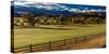 Double RL Ranch near Ridgway, Colorado USA with the Sneffels Range in the San Juan Mountains-null-Stretched Canvas