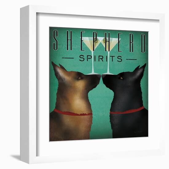 Double Shepherd Martini-Ryan Fowler-Framed Art Print