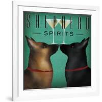 Double Shepherd Martini-Ryan Fowler-Framed Art Print