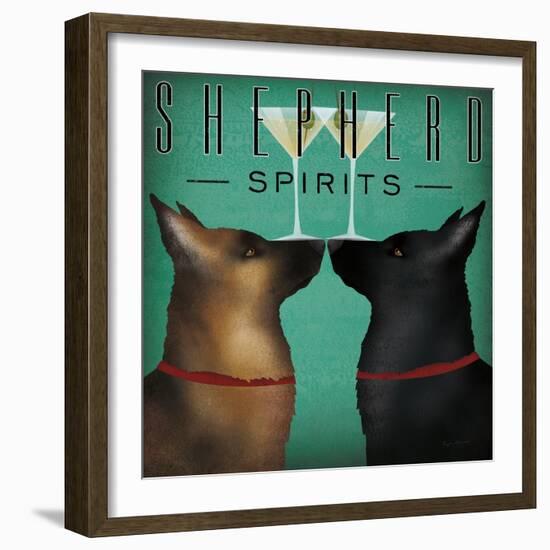 Double Shepherd Martini-Ryan Fowler-Framed Art Print