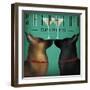 Double Shepherd Martini-Ryan Fowler-Framed Art Print