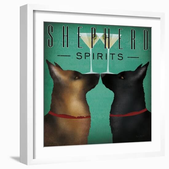 Double Shepherd Martini-Ryan Fowler-Framed Art Print