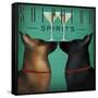 Double Shepherd Martini-Ryan Fowler-Framed Stretched Canvas